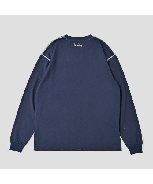 NO COFFEE(ノーコーヒー)の「NCロゴプリント L/S Tee(Tシャツ/カットソー・メンズ・ダークグリーン/ホワイト/ネイビー/ブラック・X-LARGE/LARGE/MEDIUM)」の17枚目の写真