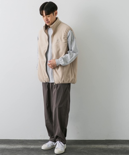 URBAN RESEARCH DOORS（アーバンリサーチドアーズ）の「URD Fleece Vest（ベスト・メンズ・ブラック/ナチュラル/ブルー系その他・MEDIUM/LARGE）」の9枚目の写真