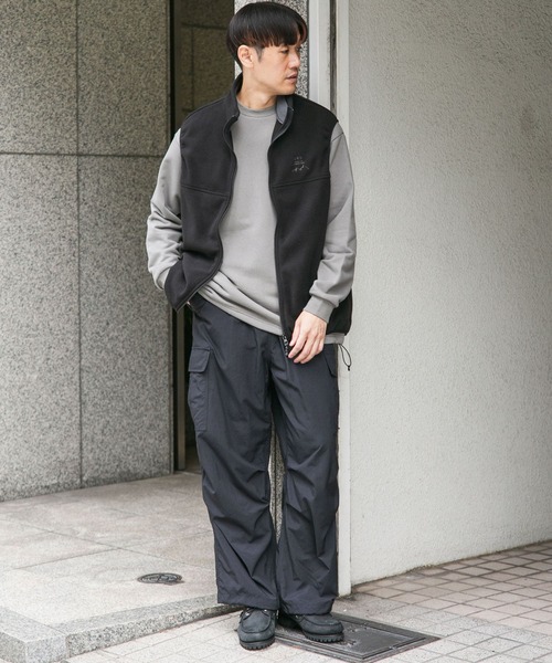 URBAN RESEARCH DOORS（アーバンリサーチドアーズ）の「URD Fleece Vest（ベスト・メンズ・ブラック/ナチュラル/ブルー系その他・MEDIUM/LARGE）」の16枚目の写真