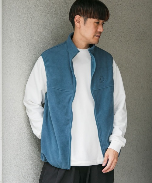 URBAN RESEARCH DOORS（アーバンリサーチドアーズ）の「URD Fleece Vest（ベスト・メンズ・ブラック/ナチュラル/ブルー系その他・MEDIUM/LARGE）」の20枚目の写真