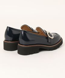 【未使用級】ツモリチサト トラックソール ビジューバックル ローファー 23.5 tsumori chisato WALK（ツモリチサトウォーク）の「トラック