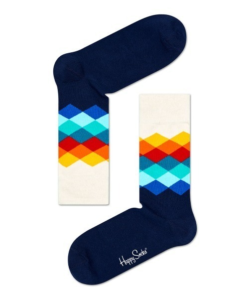 Happy Socks(ハッピーソックス)の「Happy Socks Multi-Color Gift Box クルーソックス 4足組 ギフトセット 10203515(ソックス/靴下・レディース・マルチ・M/L)」の7枚目の写真