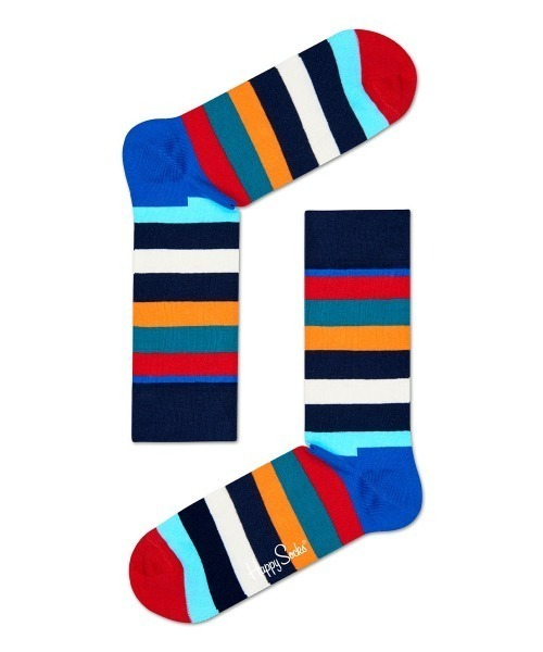 Happy Socks(ハッピーソックス)の「Happy Socks Multi-Color Gift Box クルーソックス 4足組 ギフトセット 10203515(ソックス/靴下・レディース・マルチ・M/L)」の6枚目の写真
