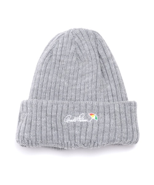 Arnold Palmer（アーノルドパーマー）の「リバーシブル ケーブルニット シェア キャップ（ニットキャップ/ビーニー・レディース・ネイビー/ブラック/アイボリー/グレー・F）」の3枚目の写真