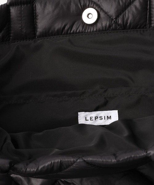 LEPSIM（レプシィム）の「【推し活にも！】キルティングBIGトートバッグ　987076（トートバッグ・レディース・アイボリー/ブラック/シルバー・ONE SIZE）」の18枚目の写真