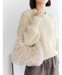 ふわふわファーバッグ