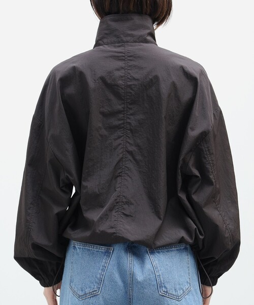 BEAMS HEART（ビームスハート）の「BEAMS HEART / スタンドカラーブルゾン（ブルゾン・レディース・チャコールグレー/ホワイト系その他5・FREE）」の13枚目の写真