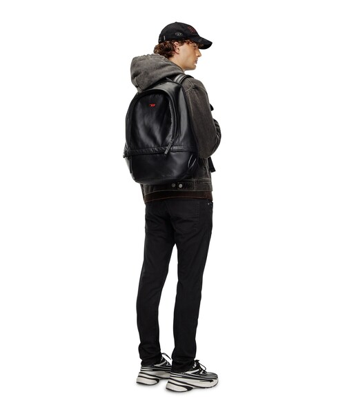 【未使用】ディーゼル RAVE バックパック リュック 黒 タブレット A4可能 セール】メンズ バックパック RAVE BACKPACK（バックパック