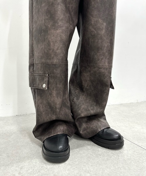 WHO'S WHO gallery（フーズフーギャラリー）の「ヴィンテージライクブッシュパンツ（その他パンツ・レディース・ブラック/ブラウン・FREE）」の11枚目の写真