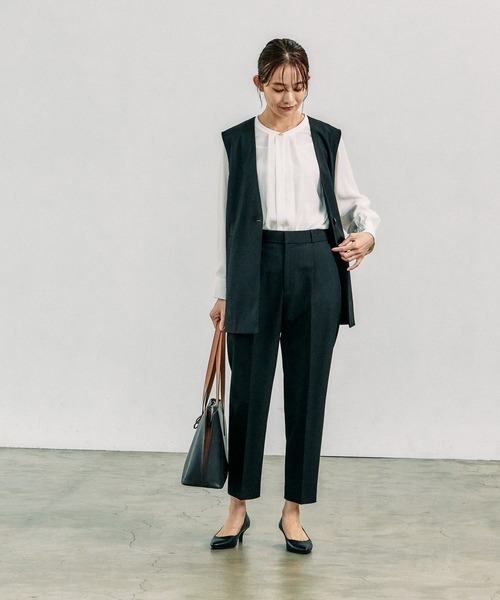 GLOBAL WORK（グローバルワーク）の「スペ軽撥水6ポケA4トート/983069（ビジネスバッグ・レディース・アイボリー系/ブラック系その他/ブラック/ミント/ベージュ/ホワイト・FREE）」の12枚目の写真