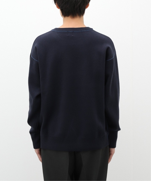 EDIFICE(エディフィス)の「《再入荷》スウェットライクニット(ニット/セーター・メンズ・ベージュ系その他/ネイビー/ブラック・LARGE/MEDIUM)」の13枚目の写真