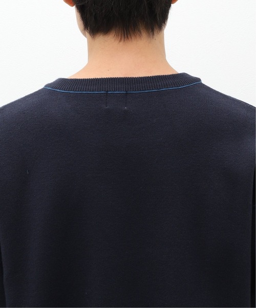 EDIFICE(エディフィス)の「《再入荷》スウェットライクニット(ニット/セーター・メンズ・ベージュ系その他/ネイビー/ブラック・LARGE/MEDIUM)」の15枚目の写真