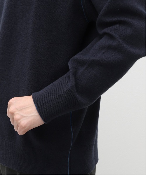 EDIFICE(エディフィス)の「《再入荷》スウェットライクニット(ニット/セーター・メンズ・ベージュ系その他/ネイビー/ブラック・LARGE/MEDIUM)」の17枚目の写真