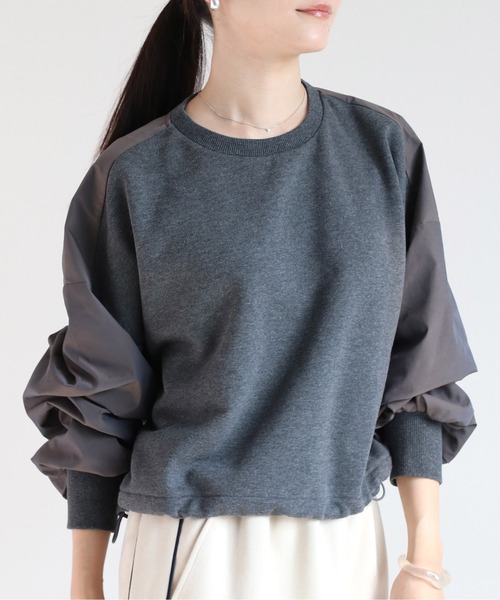 cepo（セポ）の「ドロストウラケキリカエロンＴｅｅ（Tシャツ/カットソー・レディース・ベージュ/チャコール・M）」の17枚目の写真