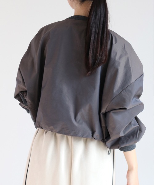 cepo（セポ）の「ドロストウラケキリカエロンＴｅｅ（Tシャツ/カットソー・レディース・ベージュ/チャコール・M）」の16枚目の写真