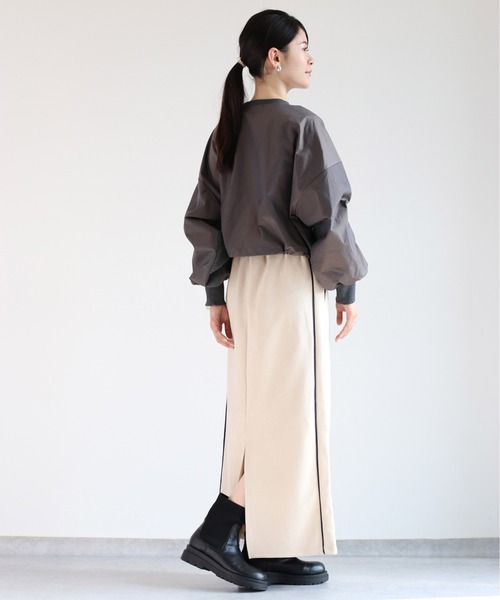 cepo（セポ）の「ドロストウラケキリカエロンＴｅｅ（Tシャツ/カットソー・レディース・ベージュ/チャコール・M）」の19枚目の写真