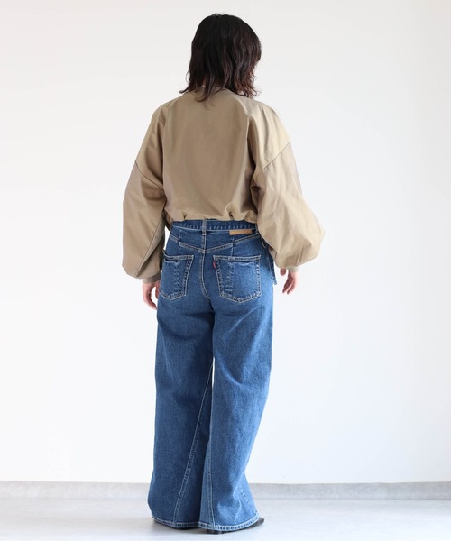 cepo（セポ）の「ドロストウラケキリカエロンＴｅｅ（Tシャツ/カットソー・レディース・ベージュ/チャコール・M）」の8枚目の写真