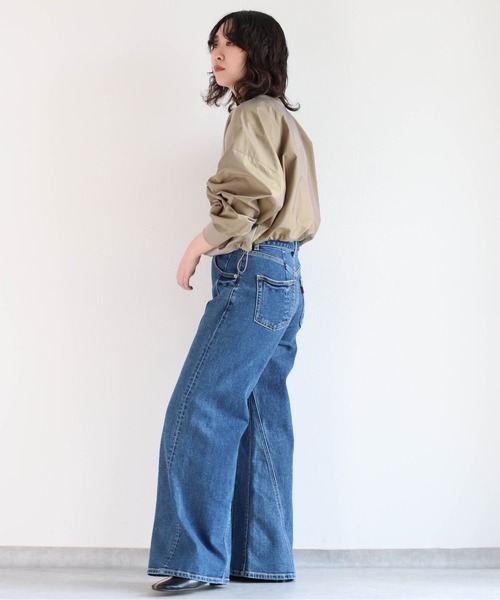 cepo（セポ）の「ドロストウラケキリカエロンＴｅｅ（Tシャツ/カットソー・レディース・ベージュ/チャコール・M）」の9枚目の写真