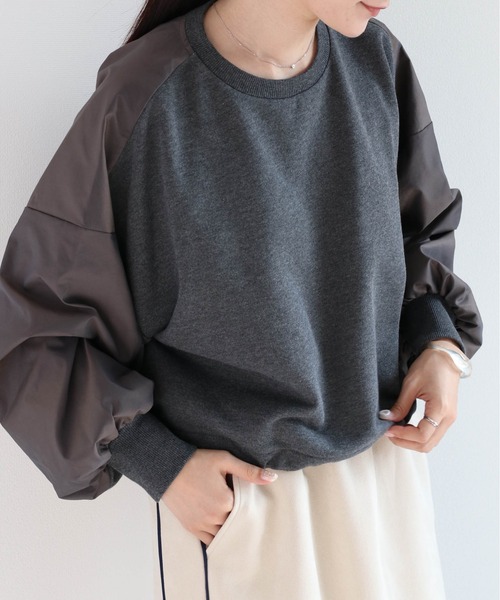 cepo（セポ）の「ドロストウラケキリカエロンＴｅｅ（Tシャツ/カットソー・レディース・ベージュ/チャコール・M）」の12枚目の写真