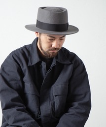 RACAL | Wool Fedora Pork-Pie Hat / ポークパイ型　帽体ハット(ハット)