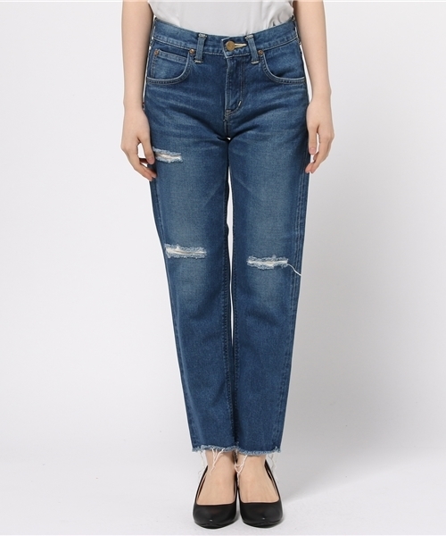 B:MING by BEAMS（ビーミングバイビームス）の「Lee×B:MING / 別注SLIMクラッシュデニム（デニムパンツ・レディース・ライトブルー・MEDIUM/SMALL/X-SMALL）」の17枚目の写真