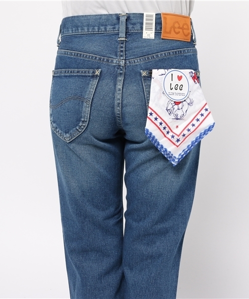 B:MING by BEAMS（ビーミングバイビームス）の「Lee×B:MING / 別注SLIMクラッシュデニム（デニムパンツ・レディース・ライトブルー・MEDIUM/SMALL/X-SMALL）」の9枚目の写真