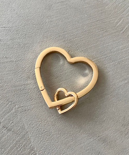 Me%（ミィパーセント）の「ハート2SETカラビナ　106345（その他雑貨・レディース・ベージュ/グレー・FREE）」の11枚目の写真