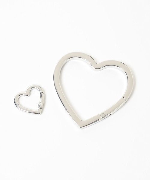 Me%（ミィパーセント）の「ハート2SETカラビナ　106345（その他雑貨・レディース・ベージュ/グレー・FREE）」の15枚目の写真