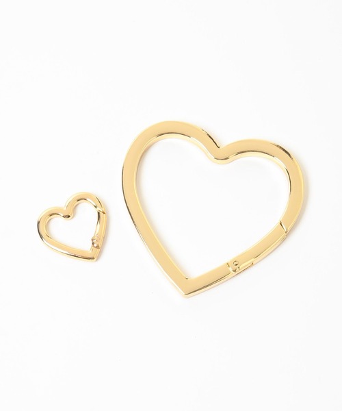 Me%（ミィパーセント）の「ハート2SETカラビナ　106345（その他雑貨・レディース・ベージュ/グレー・FREE）」の16枚目の写真