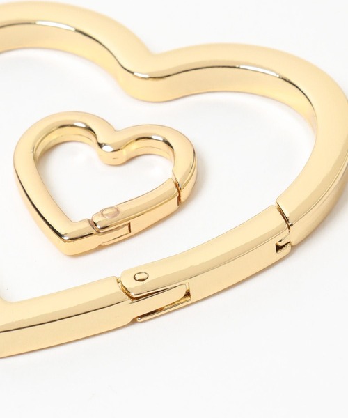 Me%（ミィパーセント）の「ハート2SETカラビナ　106345（その他雑貨・レディース・ベージュ/グレー・FREE）」の19枚目の写真