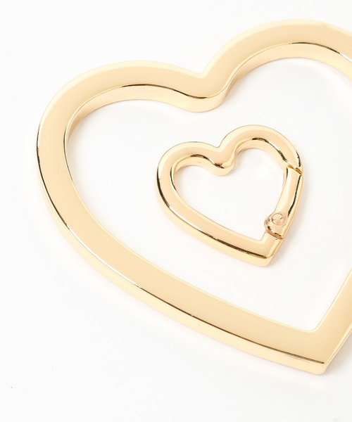 Me%（ミィパーセント）の「ハート2SETカラビナ　106345（その他雑貨・レディース・ベージュ/グレー・FREE）」の20枚目の写真