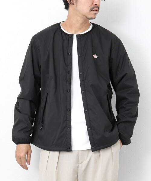 【美品】DANTON ダントンインサレーションジャケット BLACK XL 中古・古着通販】DANTON (ダントン) INSULATION JACKET