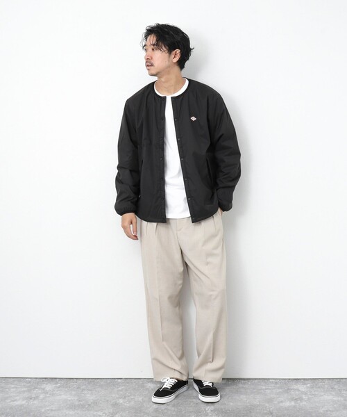 DANTON(ダントン)の「【DANTON/ダントン】SBT INSULATION JACKET インサレーションジャケット(ブルゾン・メンズ・ブラック/ライトグレー・M/L/XL/XXL)」の13枚目の写真