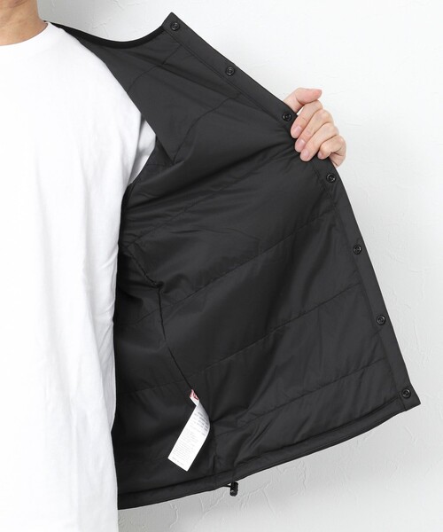 DANTON(ダントン)の「【DANTON/ダントン】SBT INSULATION JACKET インサレーションジャケット(ブルゾン・メンズ・ブラック/ライトグレー・M/L/XL/XXL)」の3枚目の写真