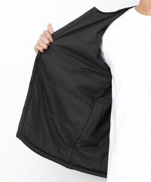 DANTON(ダントン)の「【DANTON/ダントン】SBT INSULATION JACKET インサレーションジャケット(ブルゾン・メンズ・ブラック/ライトグレー・M/L/XL/XXL)」の4枚目の写真