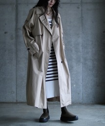 gina tricot（ジーナトリコ）の「Maxi trench coat（トレンチコート）」