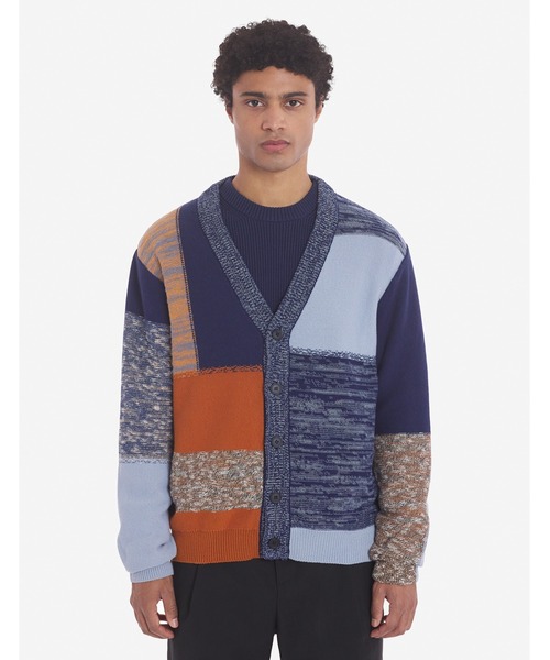 Maison Kitsune（メゾンキツネ）の「PATCHWORK COMFORT CARDIGAN
