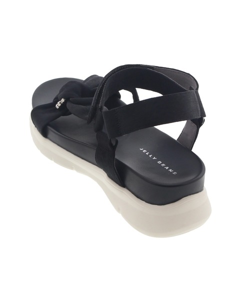 JELLY BEANS（ジェリービーンズ）の「ビジューターバンスポーツサンダル(215-30121)JELLY BEANS(ジェリービーンズ)（サンダル・レディース・マルチ/アイボリー/ブラック・S/L/M）」の13枚目の写真