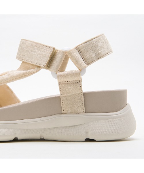 JELLY BEANS（ジェリービーンズ）の「ビジューターバンスポーツサンダル(215-30121)JELLY BEANS(ジェリービーンズ)（サンダル・レディース・マルチ/アイボリー/ブラック・S/L/M）」の21枚目の写真