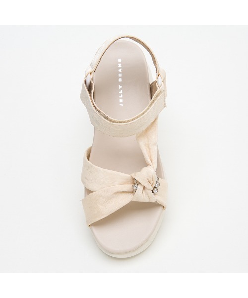 JELLY BEANS（ジェリービーンズ）の「ビジューターバンスポーツサンダル(215-30121)JELLY BEANS(ジェリービーンズ)（サンダル・レディース・マルチ/アイボリー/ブラック・S/L/M）」の19枚目の写真