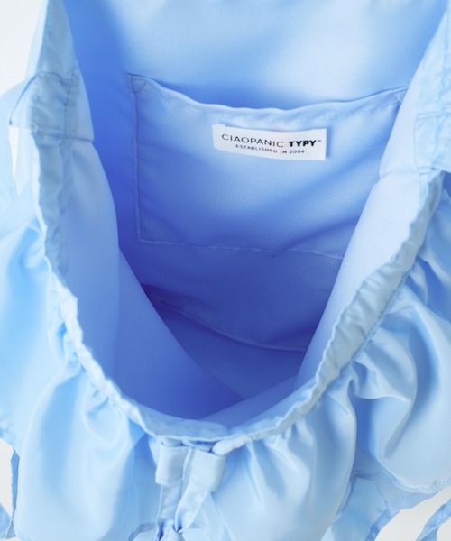 CIAOPANIC TYPY(チャオパニックティピー)の「【KIDS】2WAYフリルショルダーバッグ/ナップサック(ショルダーバッグ・キッズ・ブラック/ブルー/ピンク・ONE SIZE)」の10枚目の写真