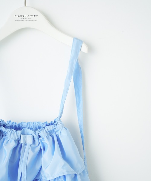 CIAOPANIC TYPY(チャオパニックティピー)の「【KIDS】2WAYフリルショルダーバッグ/ナップサック(ショルダーバッグ・キッズ・ブラック/ブルー/ピンク・ONE SIZE)」の5枚目の写真