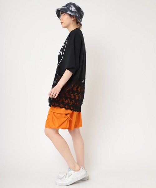 RNA（アールエヌエー）の「E4993 タイダイＨＡＴ（ハット・レディース・スミクロ/ライム/オレンジ・FREE）」の12枚目の写真