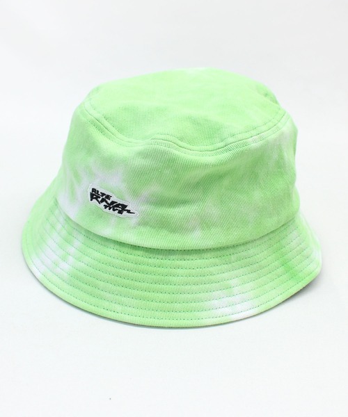 RNA（アールエヌエー）の「E4993 タイダイＨＡＴ（ハット・レディース・スミクロ/ライム/オレンジ・FREE）」の6枚目の写真
