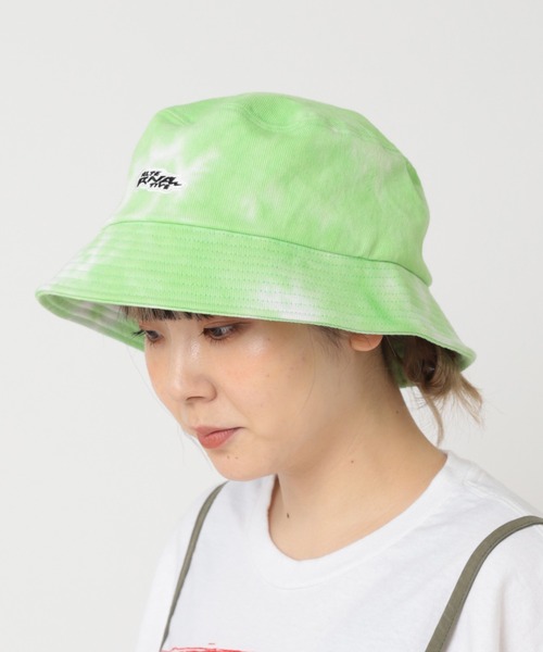 RNA（アールエヌエー）の「E4993 タイダイＨＡＴ（ハット・レディース・スミクロ/ライム/オレンジ・FREE）」の20枚目の写真