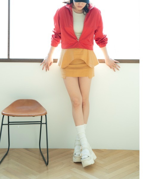 R&E（アールアンドイー）の「【R&E】厚底ラバーWベルトサンダル（サンダル・レディース・アイボリー/ブラック・S/M/L/LL）」の3枚目の写真