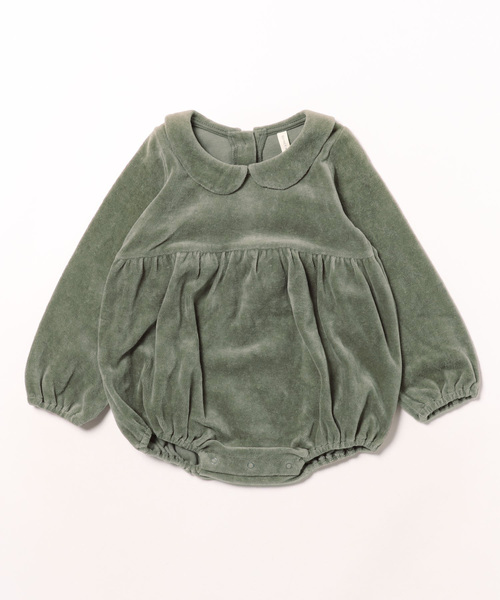 【セール】【Bs】【it】【Quincy Mae】PETER PAN ROMPER || FOREST（その他ベビー用品）｜Quincy Mae（クインシーメイ）