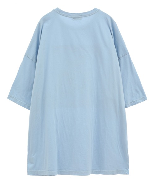 Candy Stripper（キャンディストリッパー）の「CANDY'S CUTENESS BIG BIG Tシャツ（Tシャツ/カットソー・レディース・オフホワイト/ライトブルー/ブラック・2）」の7枚目の写真