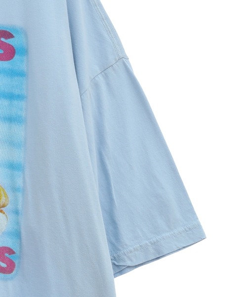 Candy Stripper（キャンディストリッパー）の「CANDY'S CUTENESS BIG BIG Tシャツ（Tシャツ/カットソー・レディース・オフホワイト/ライトブルー/ブラック・2）」の9枚目の写真