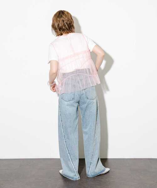 KBF（ケイビーエフ）の「フォトプリントTEE（Tシャツ/カットソー・レディース・ブラック/オフホワイト・ONE）」の16枚目の写真